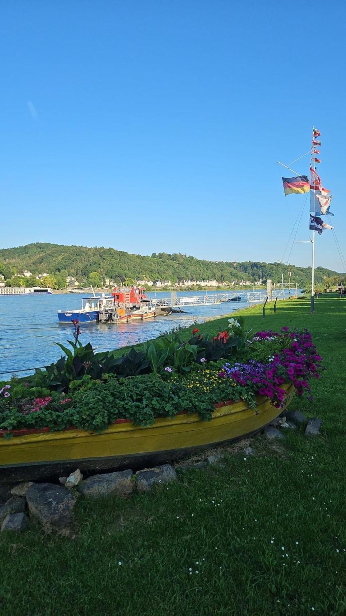 Ferienwohnung Mit Rheinblick In Remagen 1 Exterior foto